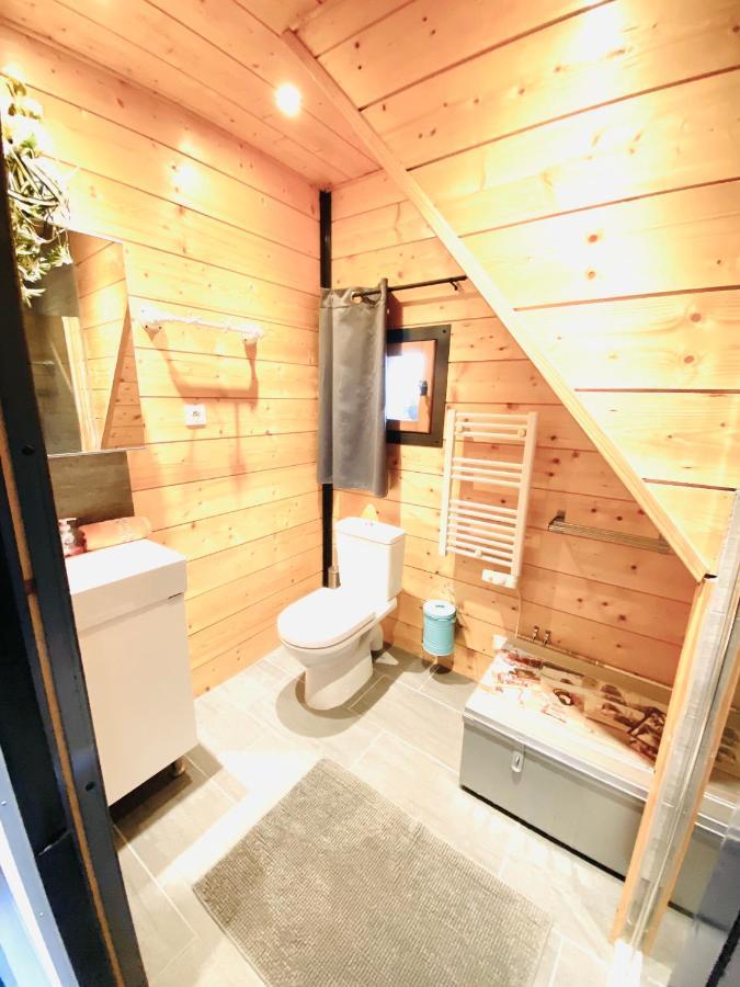 La Cabane Spa Saint-Laurent-d'Andenay Exterior foto